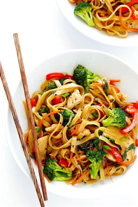 30 Minute Sesame Chicken Noodle Stir Fry Gimme Some Oven