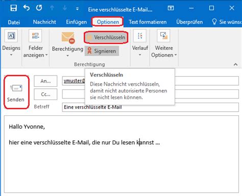 Signieren und Verschlüsseln von E Mails mit Outlook 2016