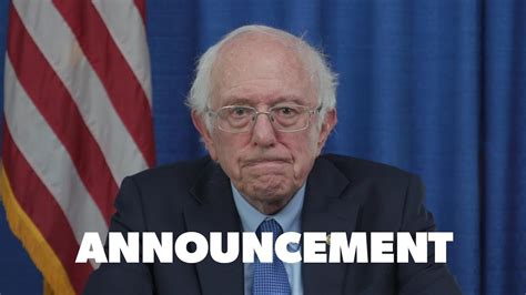 Bernie Sanders Announces Bid For Fourth Senate Term