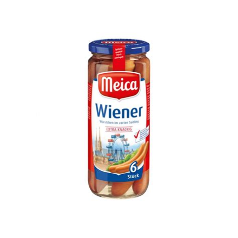 Meica Wiener Würstchen 6er extra knackig 540g 5 29