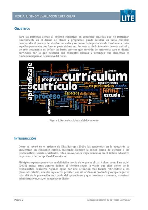 Conceptos Basicos De La Teor A Curricular Pdf Descarga Gratuita