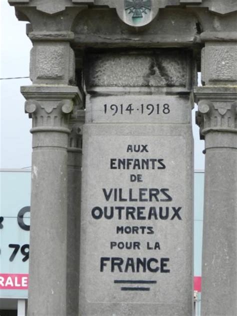 Poilu La Victoire En Chantant Monument Aux Morts 1914 18 Villers