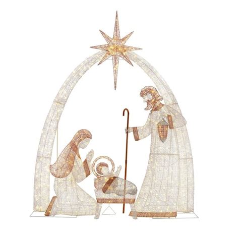 Life Size Lighted Outdoor Nativity Sets - Outdoor Lighting Ideas