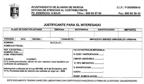 Referencia Catastral Recibo Ibi Actualizado Junio 2023