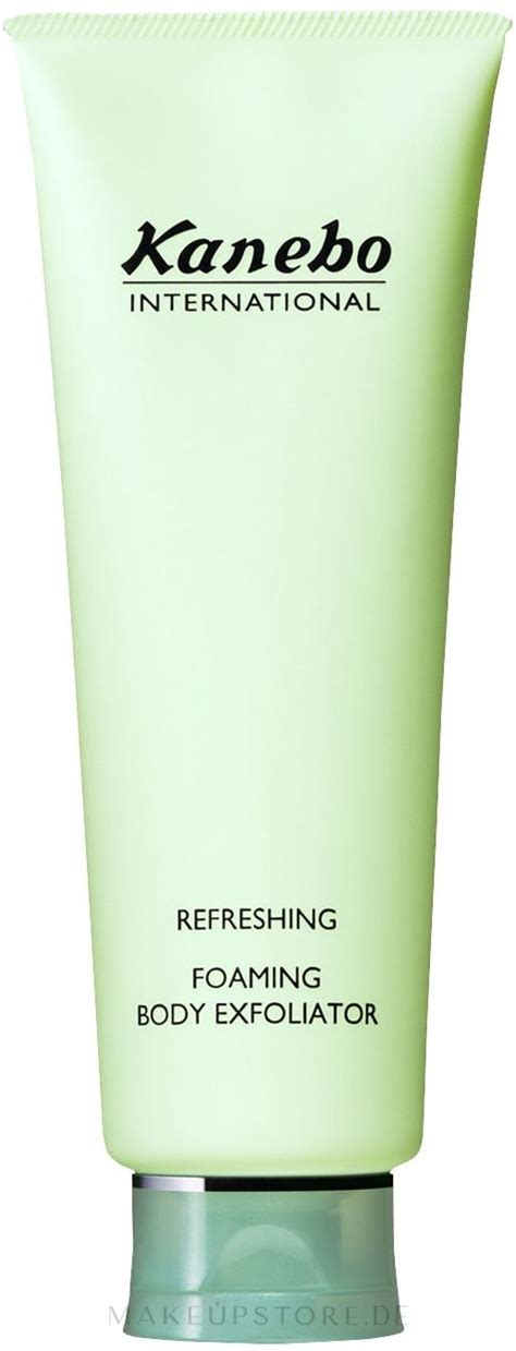 Kanebo Body Care Refreshing Foaming Body Exfoliator Glättendes