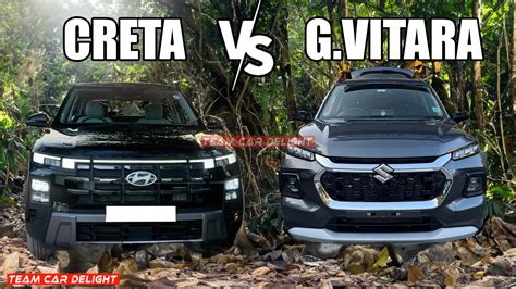 Hyundai Creta Facelift Vs Maruti Grand Vitara Does Maruti Have What