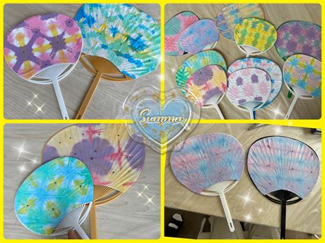 【岩国サロン】みんなで楽しく、夏にぴったり、うちわ作り！！