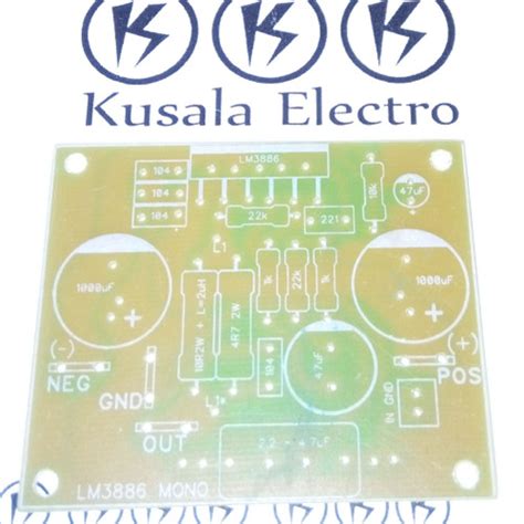 Jual Pcb Lm Mono Pcb Gainclone Lm Mono Kab Karangasem