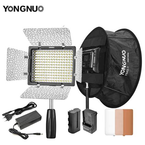 Yongnuo Yn160 Iii Led Video Light Cri95 5500k Bi Color 3200 5500k