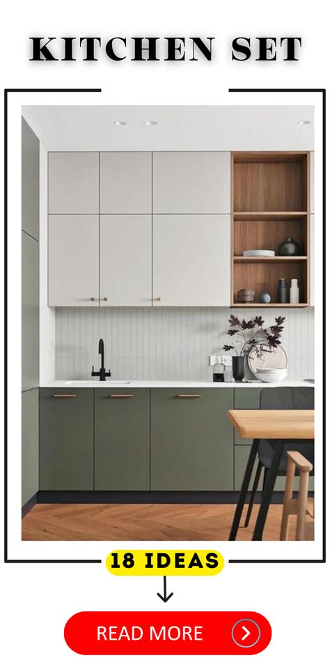 Modern Minimalist Kitchen Sets: Design Ideas for Small Spaces