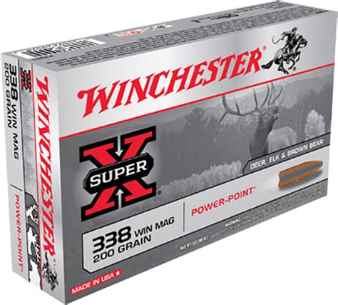 Jaktdepotet ProShop Winchester Ammo Power Point Hunting 338 Win Mag