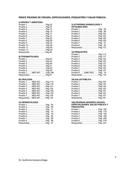 Solution Libro De Banco De Preguntas Cirug A Especialidades Salud P