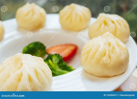 Baozi Is An Ancient Chinese Delicacy Stock Image Image Of Originated Stuffing 169384471