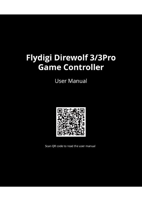 Flydigi Direwolf 4 Wireless Gaming Controller User Manual