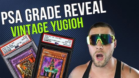 My 60 VINTAGE YUGIOH Card PSA Submission Reveal YouTube