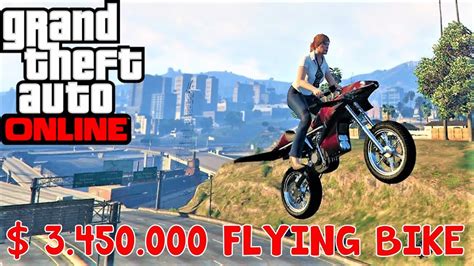 New Flying Bike Gta Online Dlc Youtube