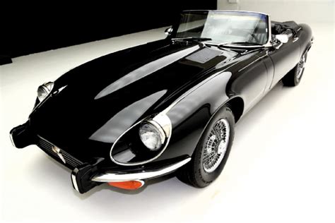 1973 Jaguar XKE Convertible Triple Black