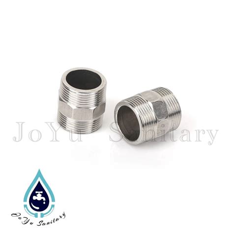 Jual Double Nepel Naple Stainless Inch Dn Dobel Nepel Stenlis