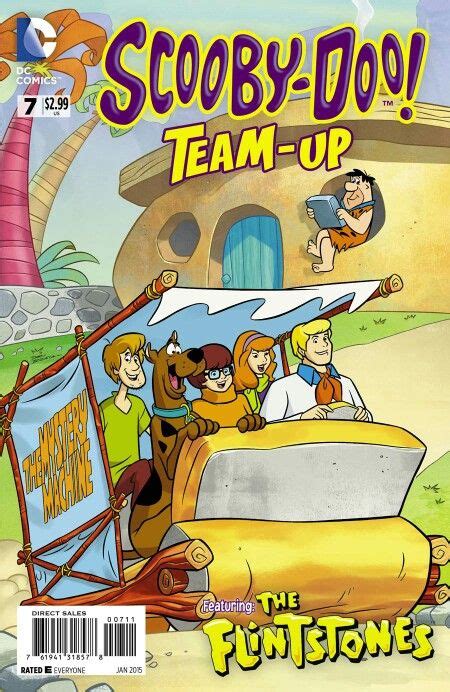 Scooby Doo Team Up Dc Comics 2014 7 Featuring The Flintstones