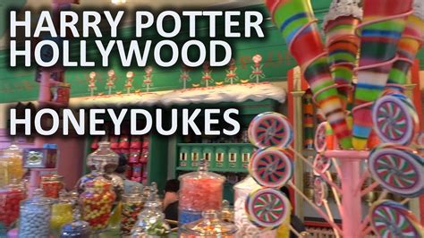 Honeydukes Sweets Shop In Hogsmeade At Universal Studios Hollywoods