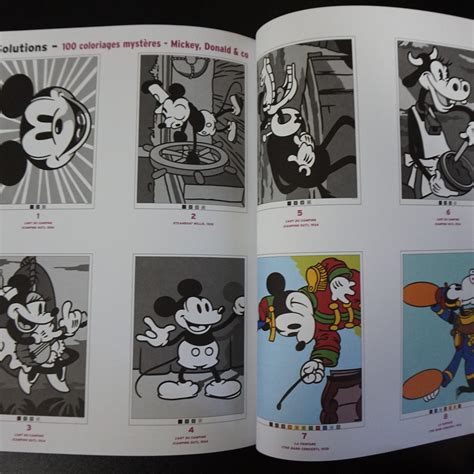 Coloriages Mystères Disney Mickey Donald And Co The Creative House