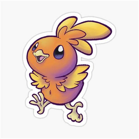 Fire Chicken Sticker For Sale By Keenadraws Redbubble