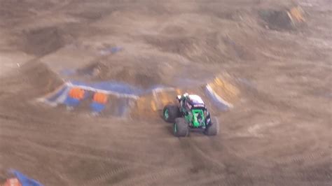 Grave Digger Adam Anderson Freestyle Winner Monster Jam Anaheim February 2016 Youtube