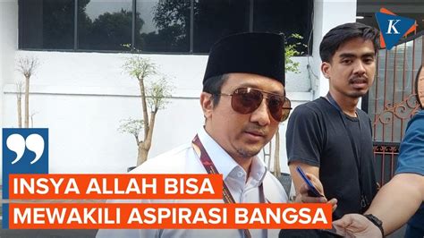 Yusuf Mansur Daftar Jadi Bacaleg Partai Perindo Ke Kpu Youtube