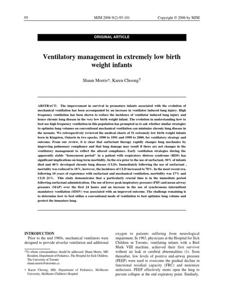 PDF Ventilatory Management DOKUMEN TIPS