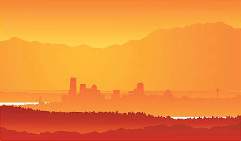 Seattle Silhouette Illustrations, Royalty-Free Vector Graphics & Clip Art - iStock