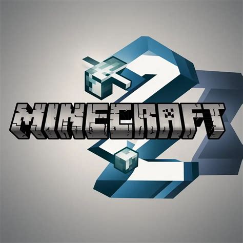 Logo Design For Minecraft 2 Bold Text With Minecraft Symbol On Clear