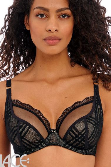 Freya Lingerie Freya Fatale Decollet Beha F I Cup Noir Lace Lingerie Nl