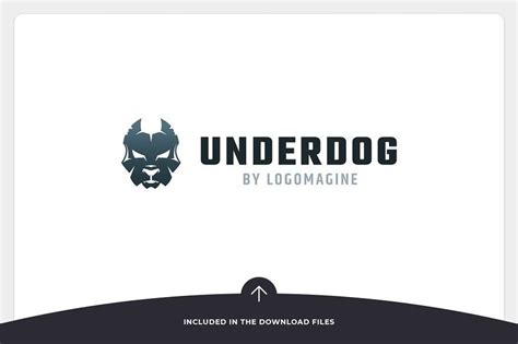 Underdog Logo Template in 2022 | Logo templates, Professional logo ...