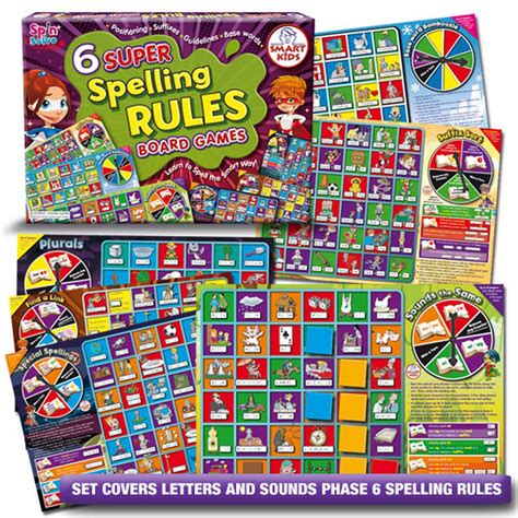 Super Spelling Rules Board Game – ABC School Supplies