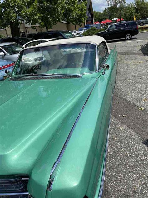 1963 Cadillac DeVille Convertible Green RWD Automatic Classic