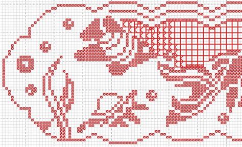 World Map Cross-Stitch Pattern