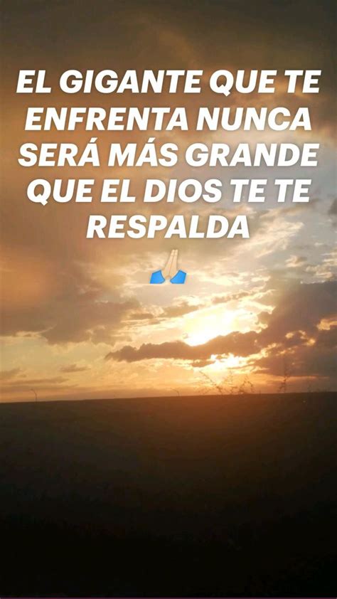 El Gigante Que Te Enfrenta Nunca Ser M S Grande Que El Dios Te Te