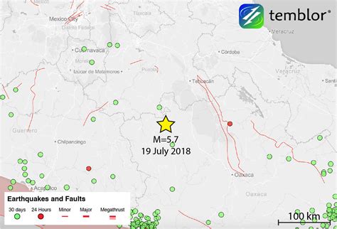 M=5.7 earthquake rattles central Mexico | Temblor.net