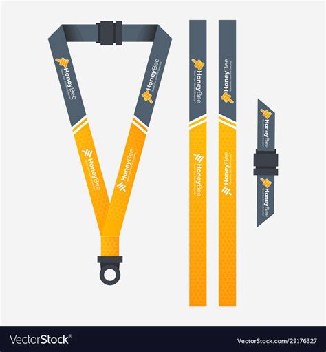 Lanyard Template Canva