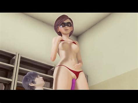 Helen Parr The Incredibles Cunnilingus For Her Shaved Pussy After Hard Workday To Orgasm And