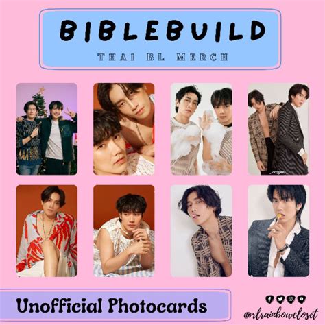 Thai Bl Biblebuild Photocards Bible Wichapas Build Jakapan Kinnporsche