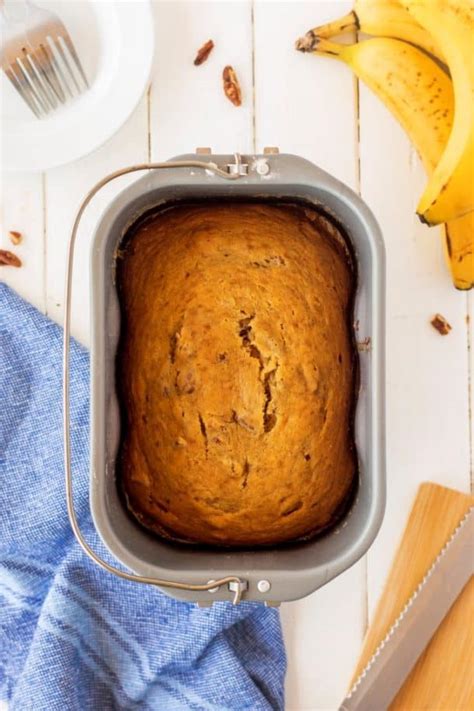 Super Easy Bread Machine Banana Bread Nwtn