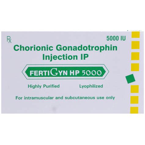 Fertigyn Iu Human Chorionic Gonadotropin Hcg Iu Packaging