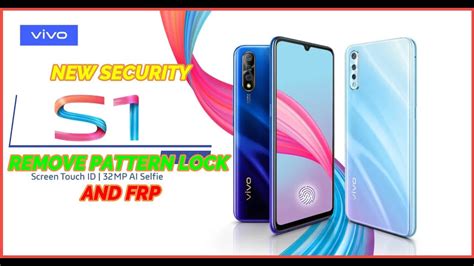 VIVO S1 PD1913F NEW SECURITY REMOVE PATTERN LOCK AND FRP WITH