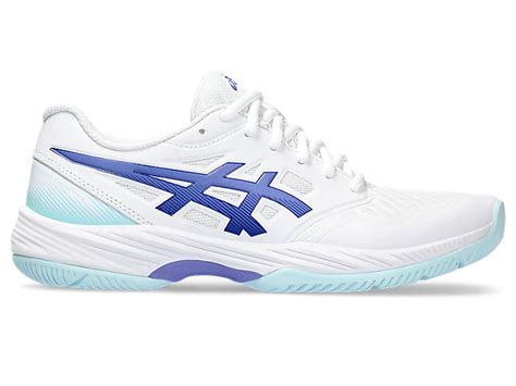 Women S Gel Court Hunter 3 White Blue Violet Voleibol Asics Pt