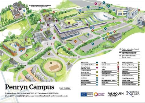 Penryn Campus Map Campus Map Map Campus