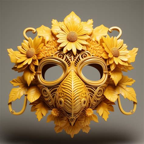 Premium Photo | Mardi gras mask template