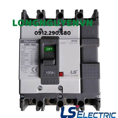 MCCB Ls APTOMAT loại khối 4P ABN104c 40A 22kA CÔNG TY CỔ PHẦN THIẾT