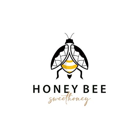 Premium Vector Honey Bee Logo Design Insect Vector Illustration Template