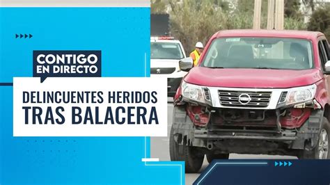 INTENTO DE ATROPELLO Dos Delincuentes Heridos En Balacera Tras Tour